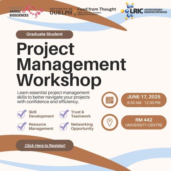 Project Management Workshop poster